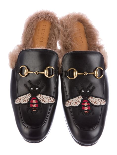 gucci schoenen met bont|Fur Gucci Shoes for Women .